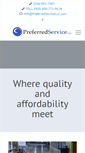 Mobile Screenshot of preferredservicellc.com